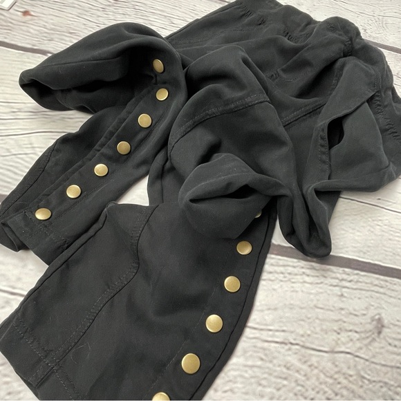 SOFT SURROUNDINGS Metro studded black ankle pants, size S Petite - Picture 6 of 11